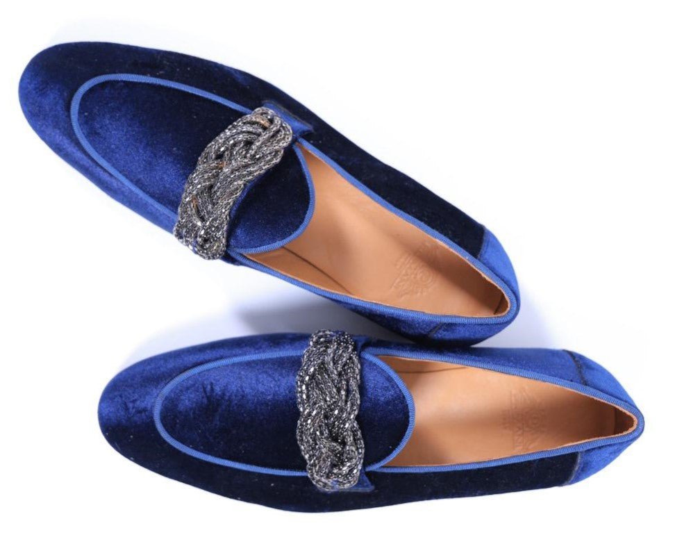 Primani Men's Royal Loafer Shoes with Chains