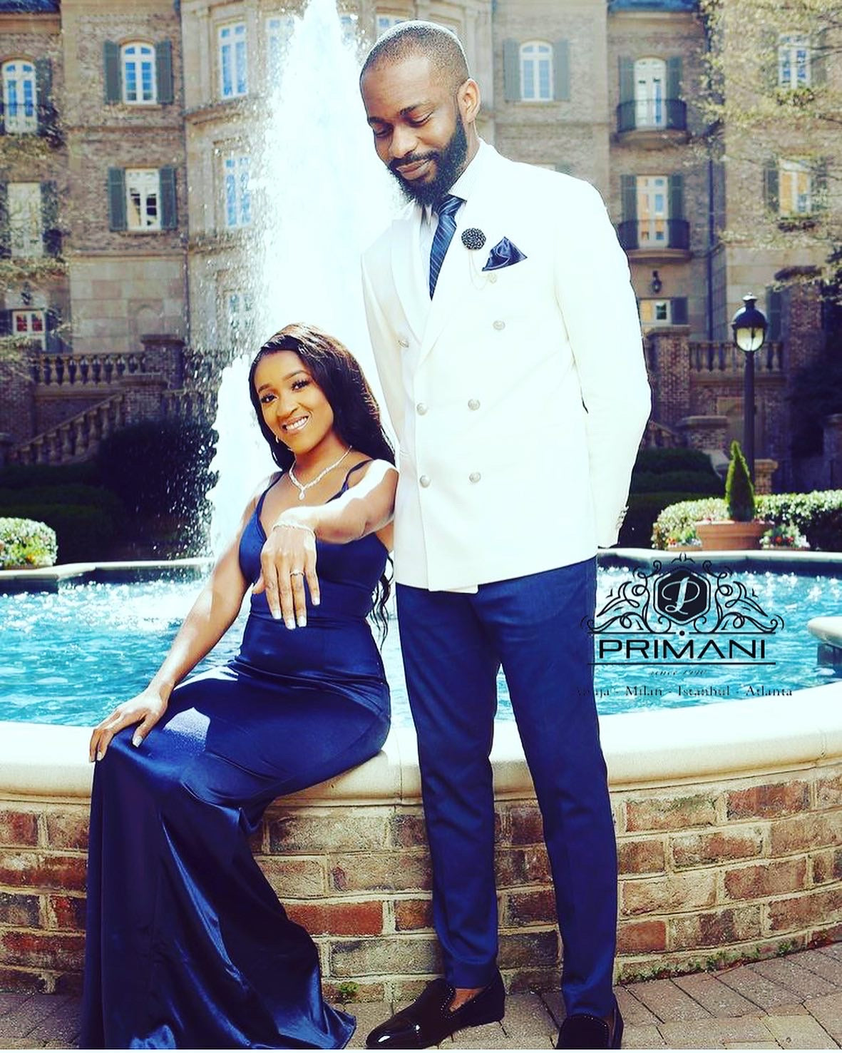 White Fly-Boy Double Breasted Blazer