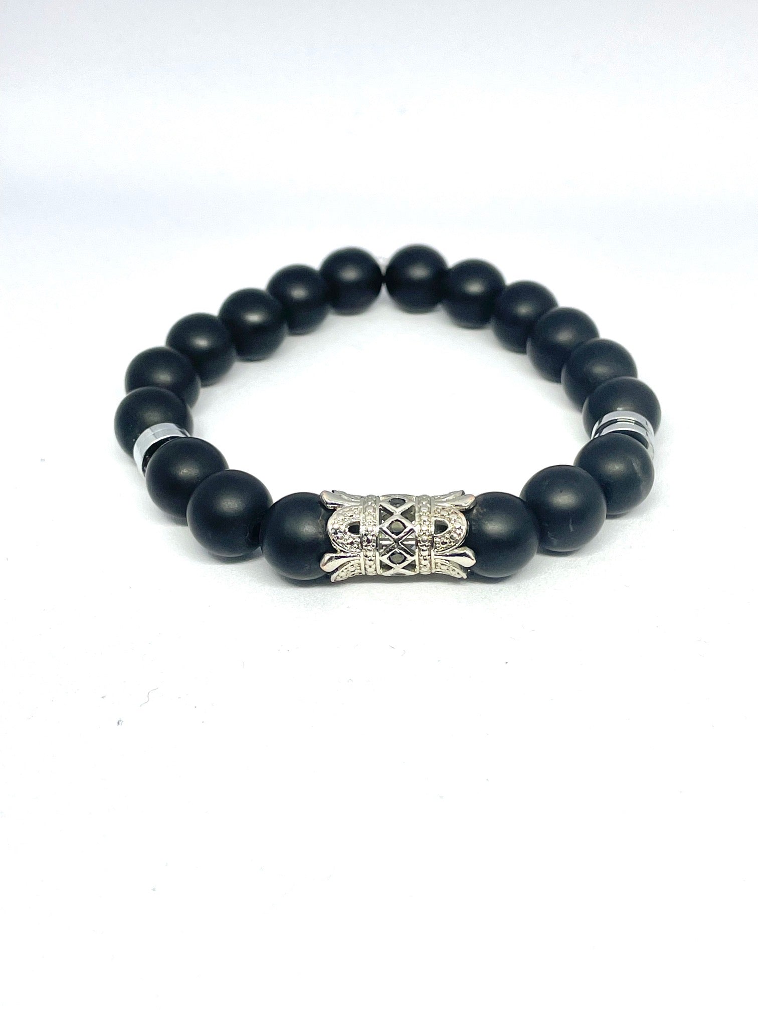 African Lapiz Gemstone Bracelet