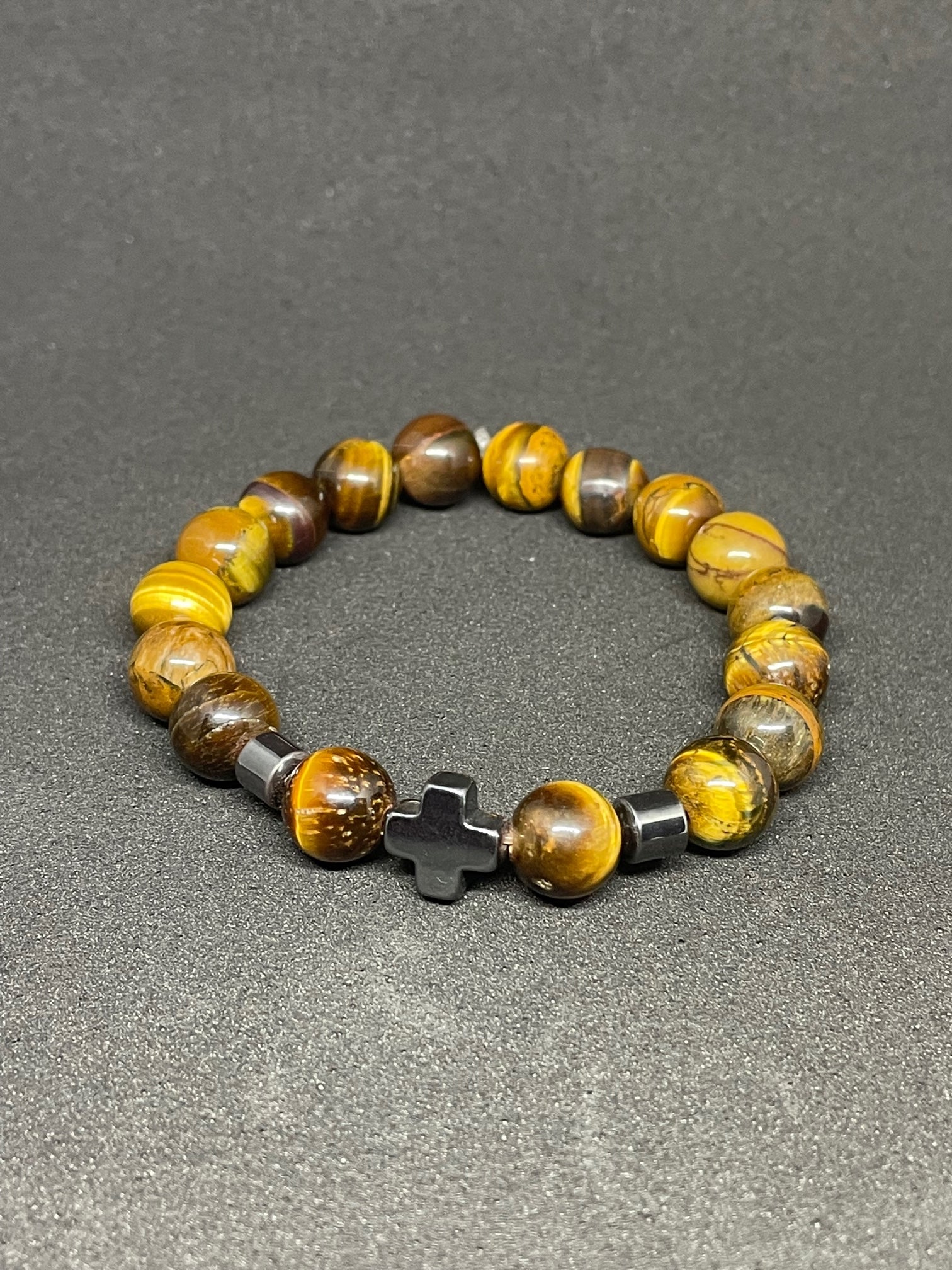 African Lapiz Gemstone Bracelet