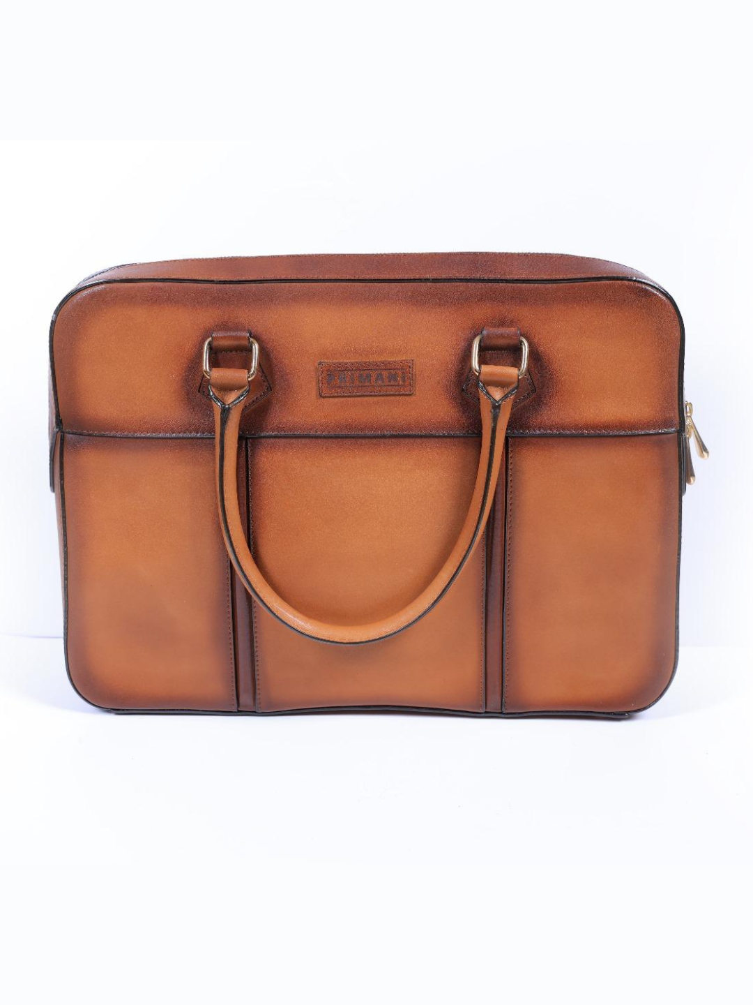 Primani Men's Business Leather Briefcase Bag