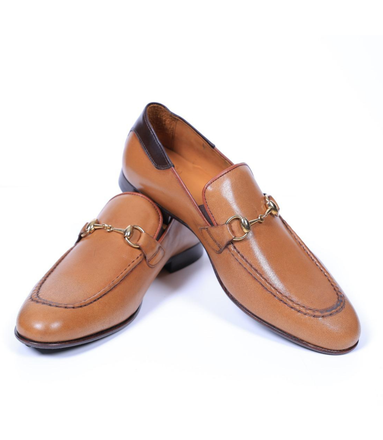 Primani core men mustard aniline shoes