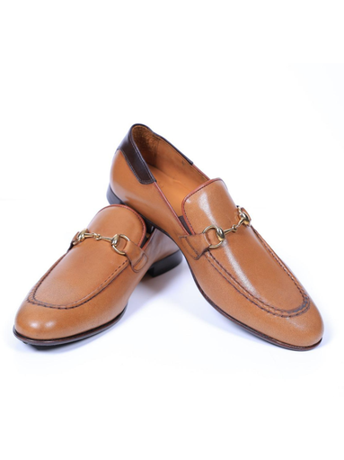 Primani core men mustard aniline shoes