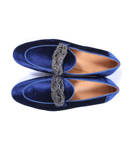 Primani Men's Royal Loafer Shoes with Chains