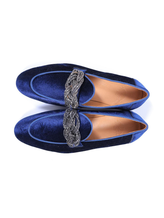 Primani Men's Royal Loafer Shoes with Chains