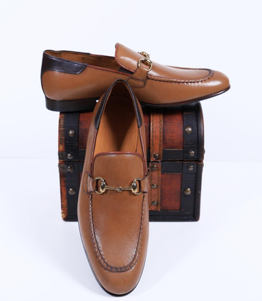 Primani core men mustard aniline shoes