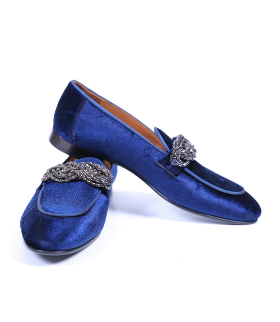 Primani Men's Royal Loafer Shoes with Chains