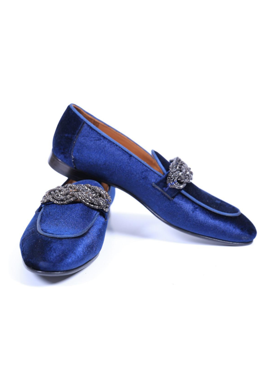 Primani Men's Royal Loafer Shoes with Chains