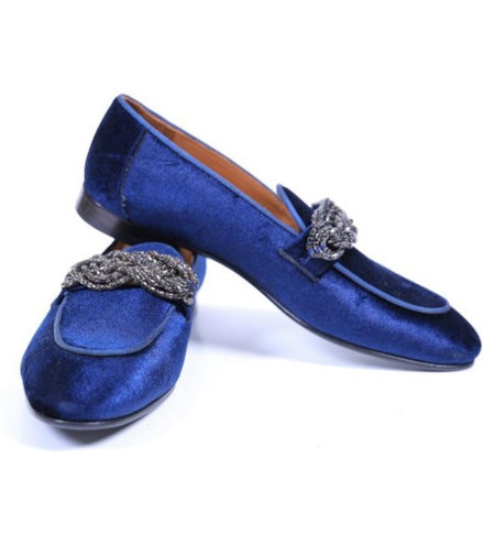 Primani Men's Royal Loafer Shoes with Chains