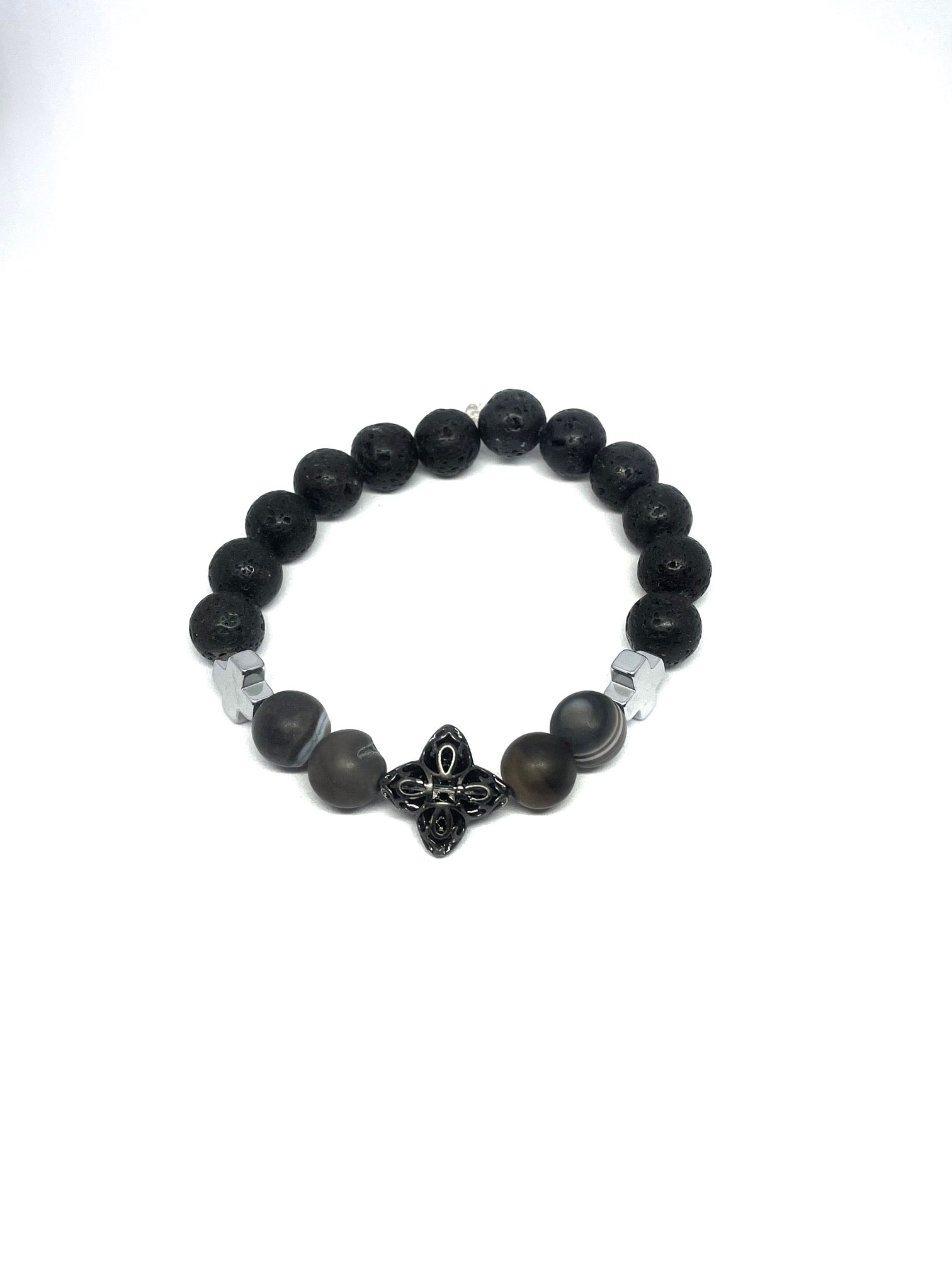 African Lapiz Gemstone Bracelet