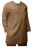 African Brown Senatorial Kaftan