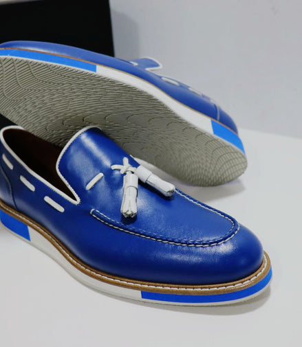 Blue-Blood Tassel Loafers