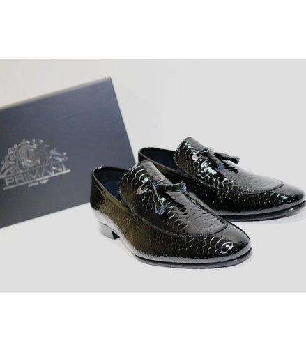 Patent Leather Pressurized Tassel