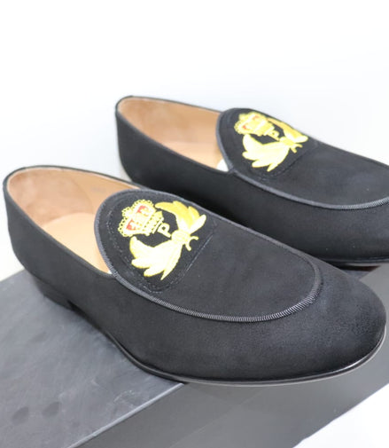Blue Blood Suede Loafers 2