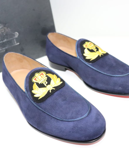 Blue Blood Suede Loafers 2